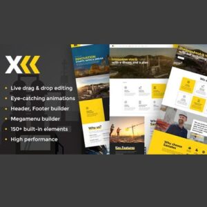 Samatex - Industrial WordPress Theme + Woocommerce